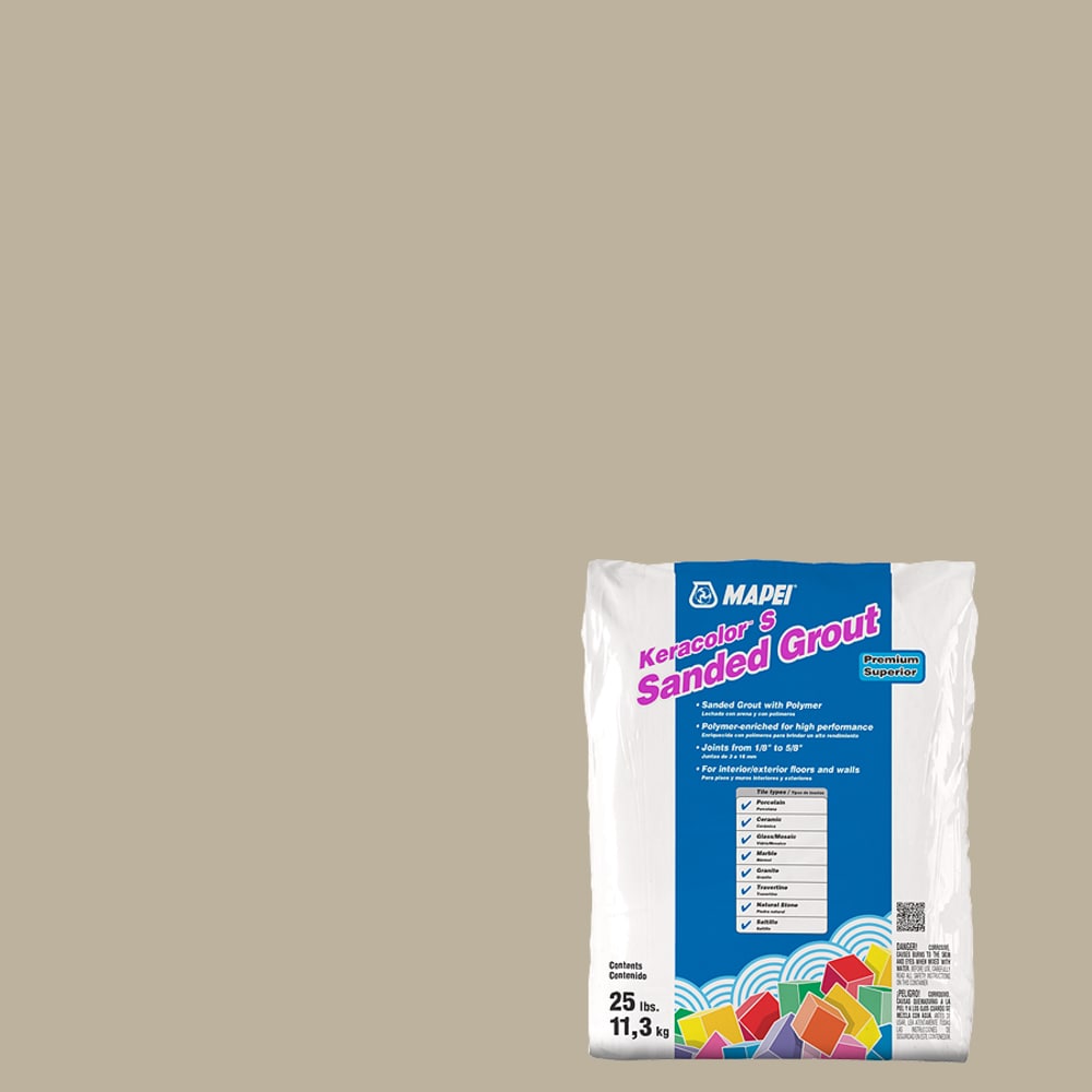 MAPEI Keracolor S Sanded Grout, Ivory #39 (25 lb)