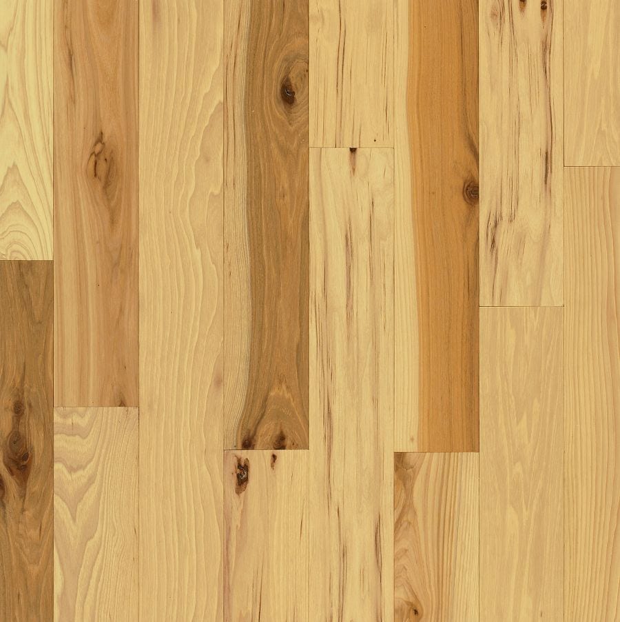 Bruce American Treasures Country Natural Hickory 3-1/4-in W x 3/4-in T x 84-in Smooth/Traditional Solid Hardwood Flooring (22-sq ft / Carton)