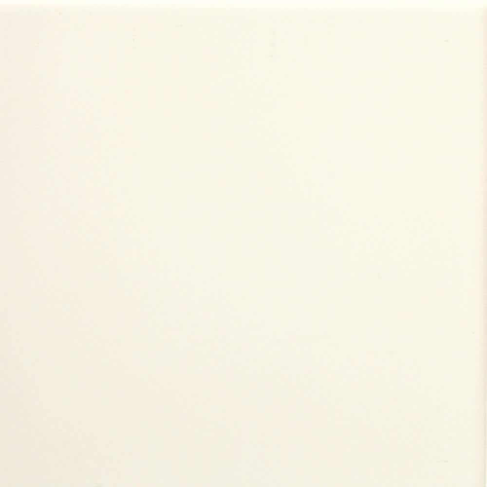 American Olean Bright Biscuit Gloss 4.25-in x 4.25-in Glossy Ceramic Wall Tile, 100-Pack
