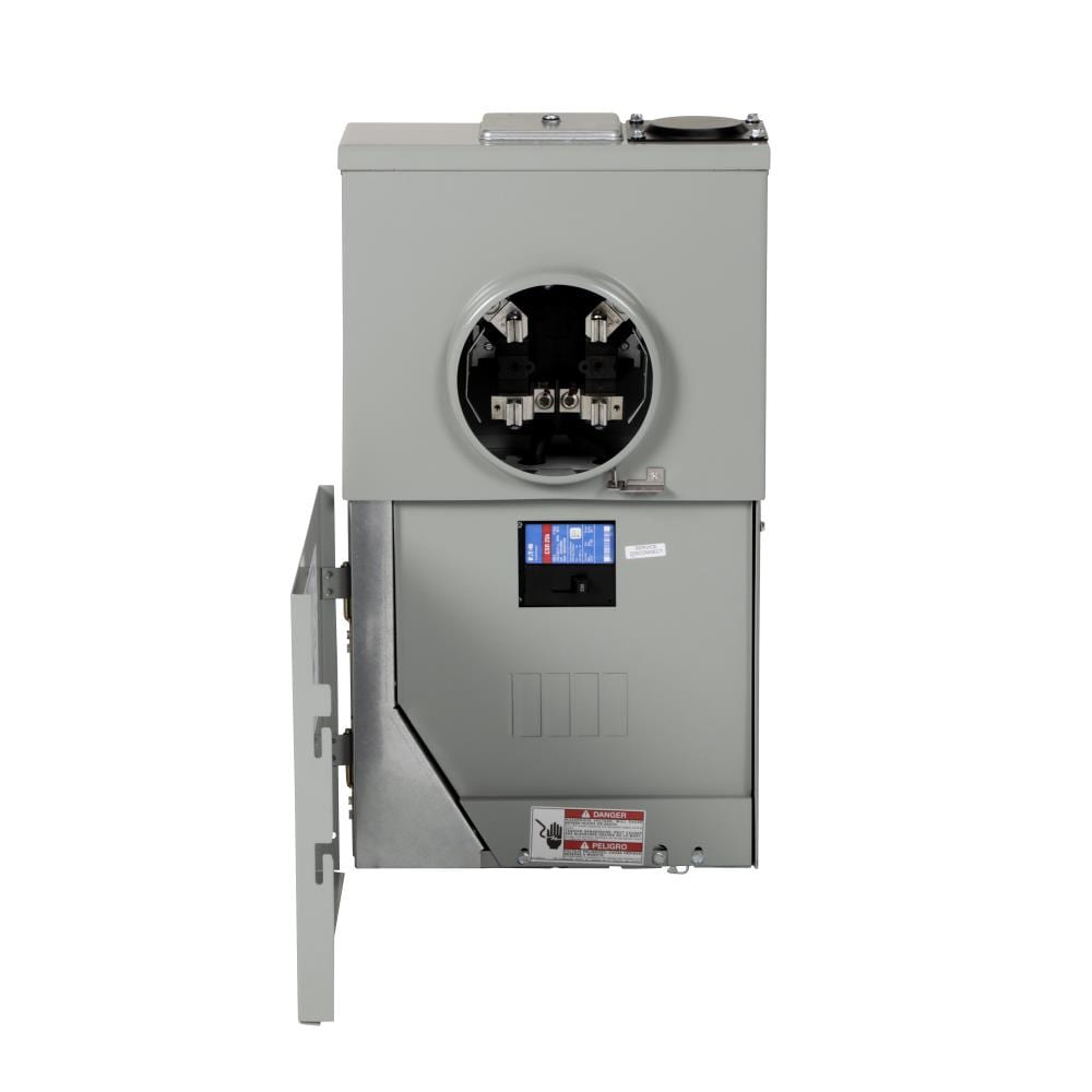 Eaton Type BR 200-Amp 4-space load center - front view