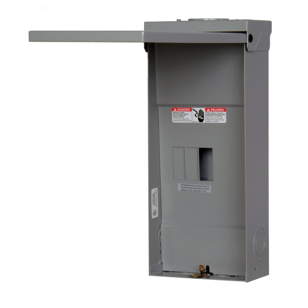Siemens EQ 125-Amp 2-space load center - front view