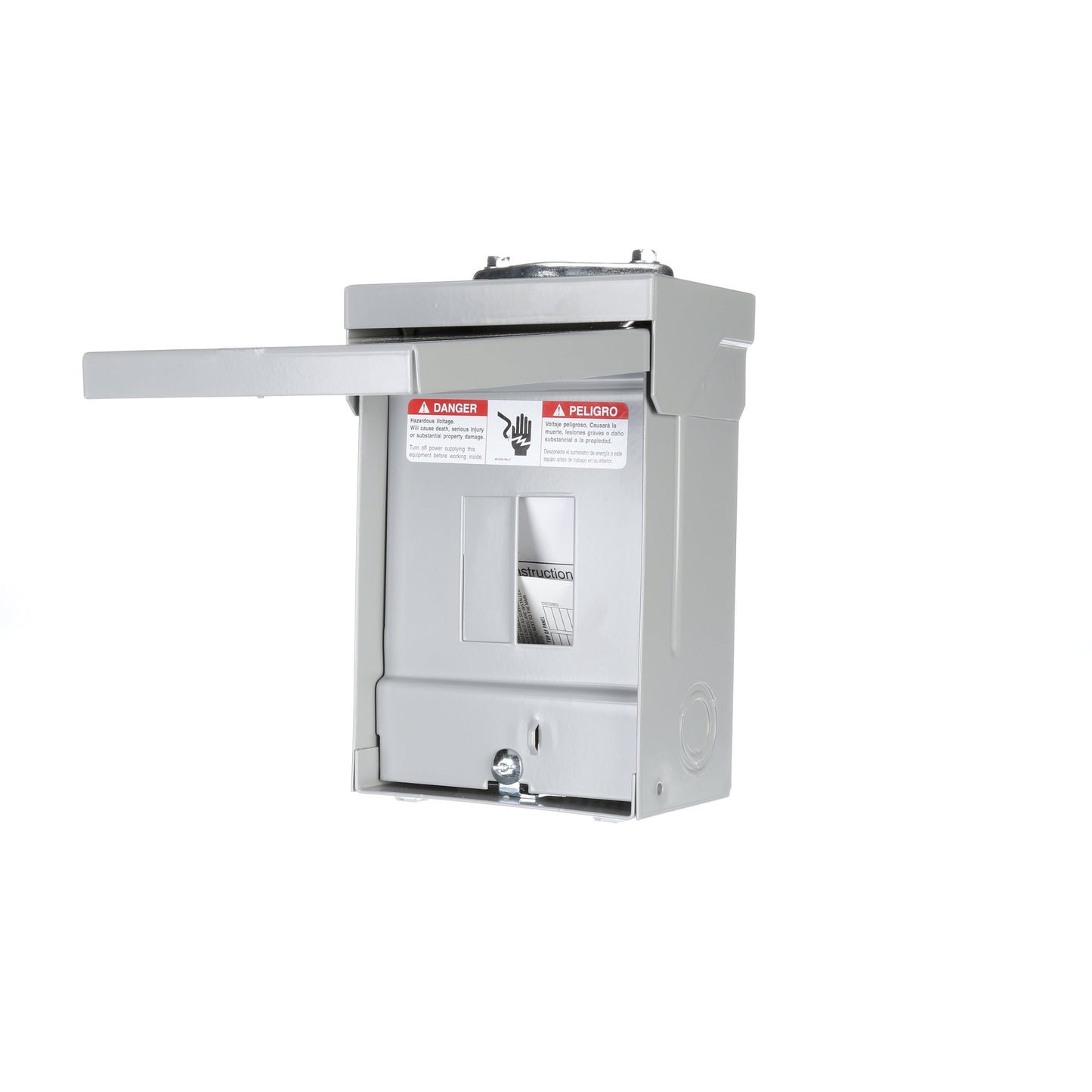 Siemens EQ 60-Amp 2-space load center - front view
