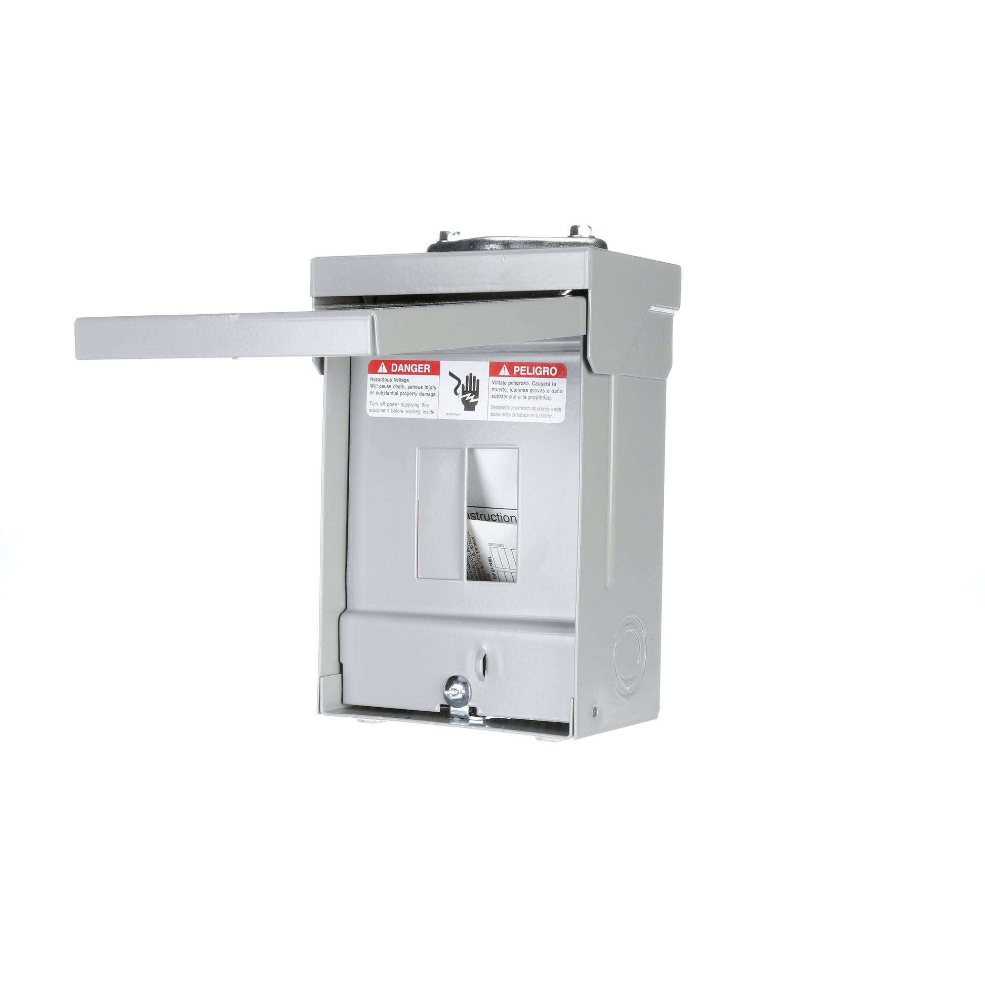 Siemens EQ 60-Amp 2-space load center - front view