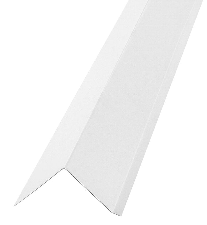 CMI 1.5-in x 10-ft White Galvanized Steel Drip Edge, 28-Gauge