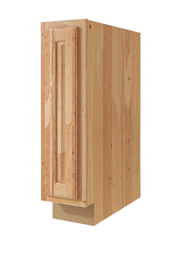 Diamond NOW Denver 9-in W x 35-in H x 23.75-in D Natural Rustic Hickory Base Fully Assembled Cabinet (Raised Panel Square Door Style)
