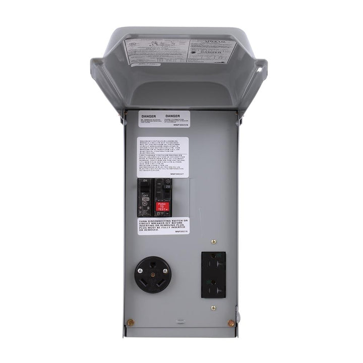 GE PowerMark Gold 70-Amp 1-space load center - front view