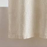 Putnam Matelasse 72 in. Ivory Cotton Shower Curtain - Super Arbor