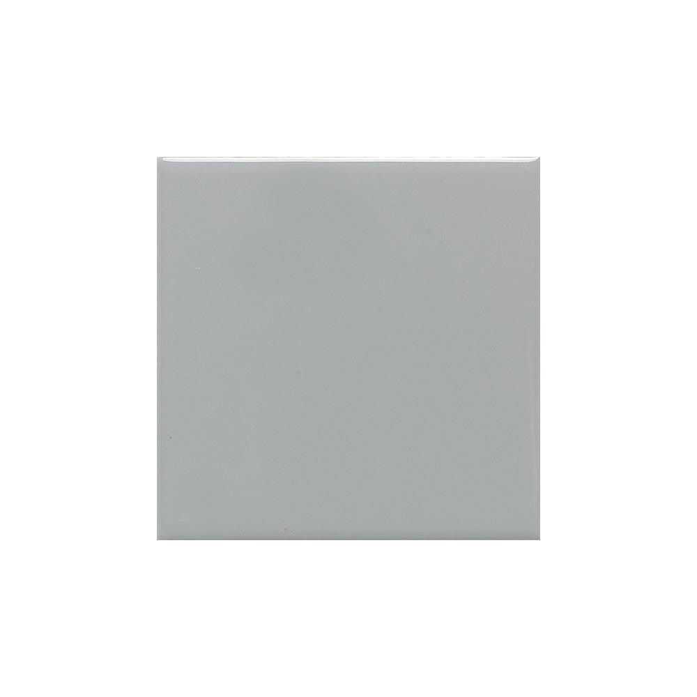 American Olean Matte 100-Pack Light Smoke Matte 4.25-in x 4.25-in Ceramic Subway Wall Tile