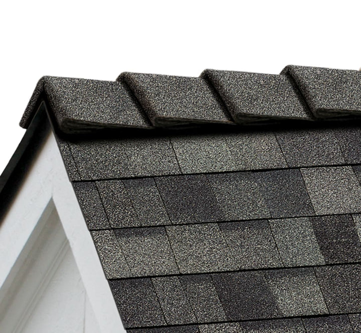 Owens Corning DecoRidge 10-In Estate Gray Hip & Ridge Roof Shingles, 20 Linear Ft per Bundle