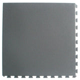 Blue Hawk 18.5-in x 18.5-in Dark Grey Slate Vinyl/Plastic Interlocking Multipurpose Floor Tile, 0.157-in Thick