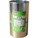 Union Corrugating 10-in x 50-ft Silver Galvanized Steel Roll Flashing