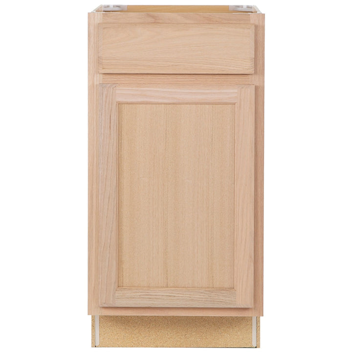 Opus Oak Brook 18-in W x 35-in H x 23.75-in D Natural Unfinished Oak Base Cabinet