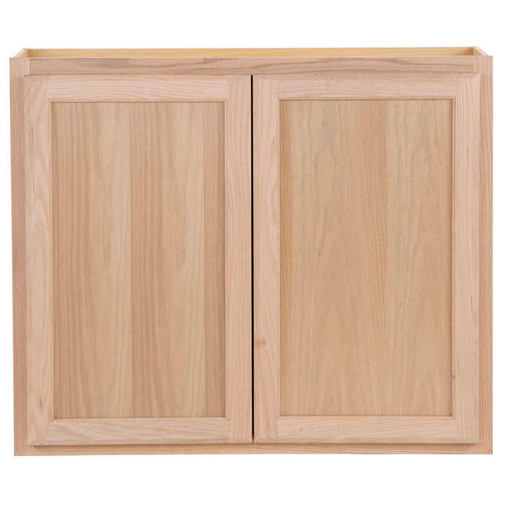 Opus Oak Brook 36-inch Natural Unfinished Oak Wall Cabinet