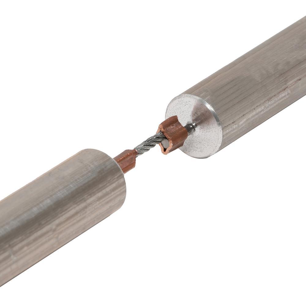 54 in. by 0.9 in. Diameter Flexible Magnesium Anode Rod for Electric and Gas Water Heaters - Super Arbor