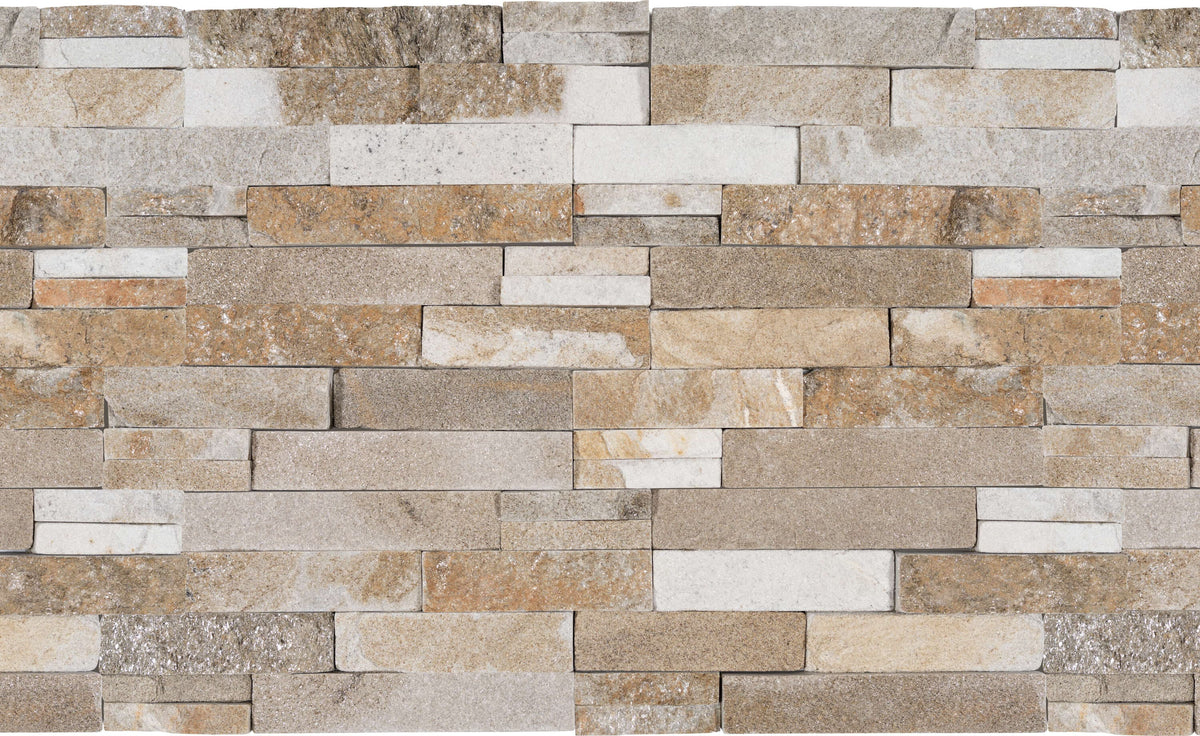 Satori Desert Ledgestone 6-in x 12-in Natural Stone Look Wall Tile (0.48-sq. ft/ Piece)