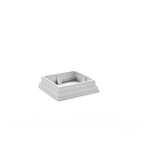 Trex 4-in x 4-in Classic White Composite Deck Post Base Trim