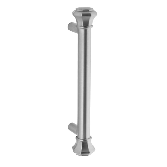 Sumner Street Home Hardware Octagon 3-1/2-in (89mm) Center to Center Satin Nickel Cylindrical Bar Drawer Pull