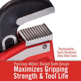 24 in. Heavy-Duty Straight Pipe Wrench - Super Arbor