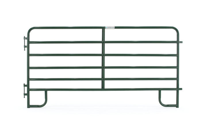 Tarter Corral panel 5-ft H x 10-ft W Steel-painted Steel Corral Flat-top Containment Fence Gate