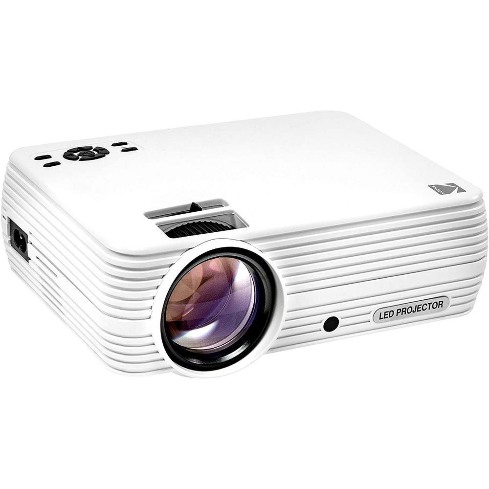 FLIK X7 1280 x 720 LCD Home Theater Projector System with 100 Lumens -Tripod and Case Included -Projects Up to 150 in. - Super Arbor
