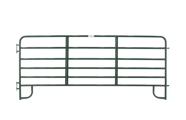 Tarter 5-ft H x 12-ft W Powder Over E-coat Steel Corral Flat-top Containment Fence Gate