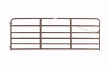 Tarter 4-ft H x 12-ft W Brown Powder Coat Steel Farm Corral Fence Gate