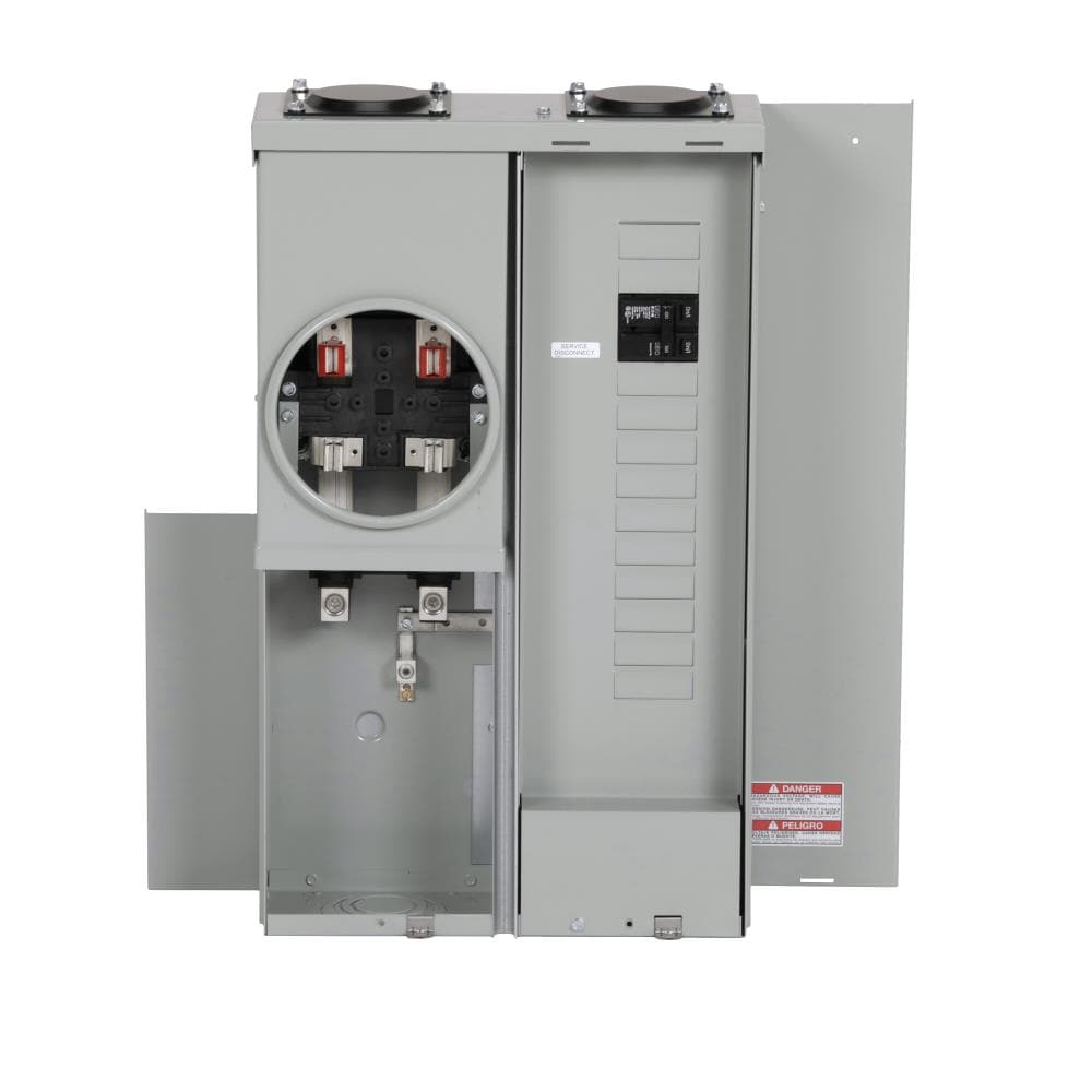 Eaton Type BR 100-Amp 12-space load center - front view