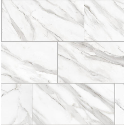 Avante Bianco Marble 12 in. x 24 in. Porcelain Floor and Wall Tile (425.6 sq. ft./pallet) - Super Arbor