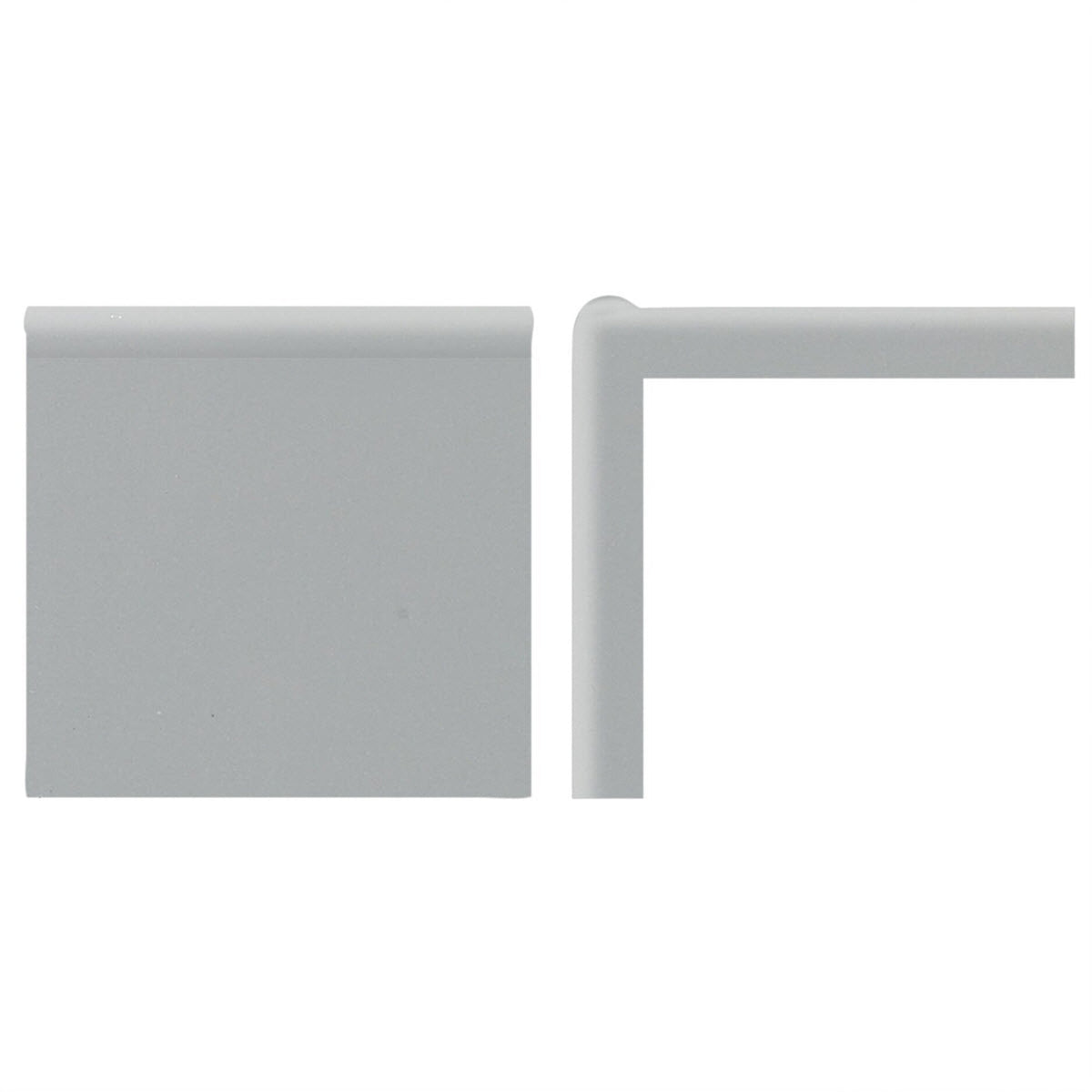 American Olean Bright Light Smoke Ceramic Mud Cap Tile (2-in x 6-in)