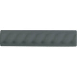 American Olean Linea Storm Gray Ceramic Pencil Liner Tile (1-in x 6-in)