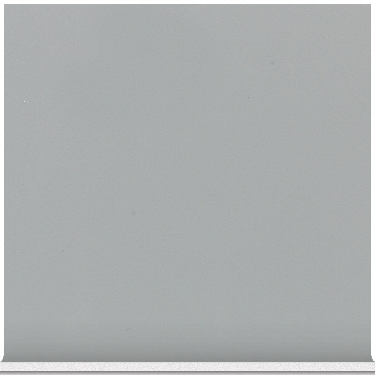 American Olean Bright Light Smoke Ceramic Cove Base Tile (6-in x 6-in)