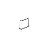 American Olean Bright Salt and Pepper Ceramic Cove Base Tile (4-in x 4-in)