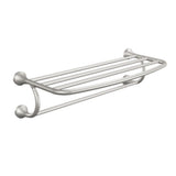 Moen Eva Brushed Nickel Wall Mount Towel Rack, 24-in
