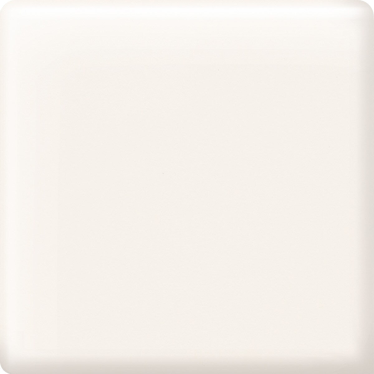 American Olean Bright White Ceramic Mud Cap Corner Tile (2-in x 2-in)