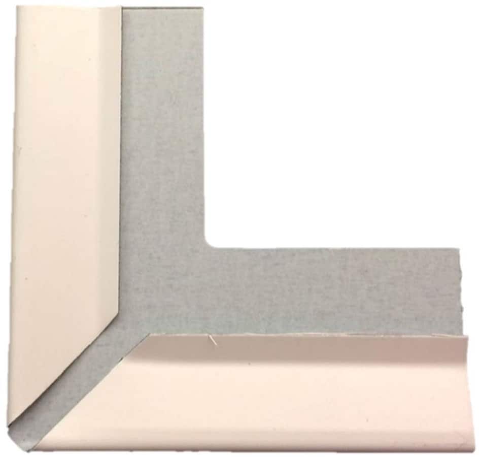 Armstrong Ceilings 100-Pack 12-ft White Metal Smooth Outside Corner Ceiling Grid Trim