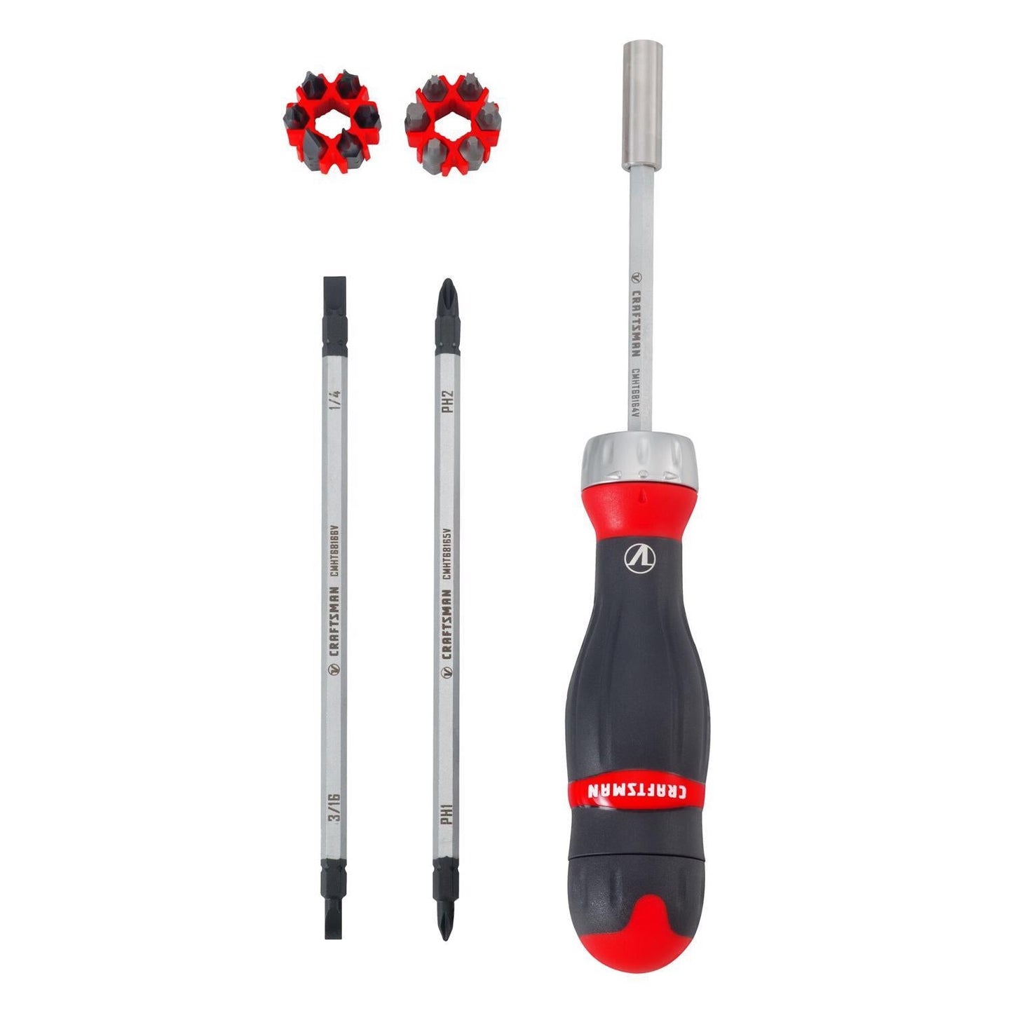 Craftsman V-Series X-Tract Technology 3-in-1 Ratcheting Screwdriver Set, 16 pc