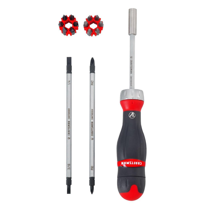 Craftsman V-Series X-Tract Technology 3-in-1 Ratcheting Screwdriver Set, 16 pc