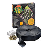 Pexco 1-3/8-in W Black Ldpe Chain Link Fence Slat