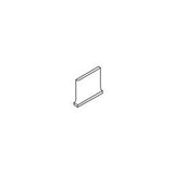 American Olean Bright Gloss Almond Ceramic Cove Base Tile (4-in x 4-in)