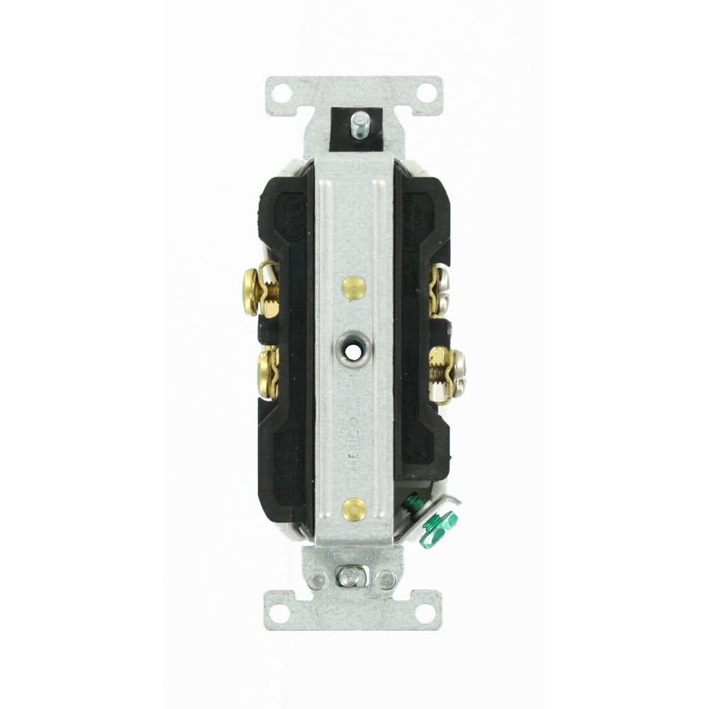 15 Amp Commercial Grade Tamper Resistant Duplex Outlet, White (10-Pack) - Super Arbor
