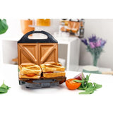 Ti-Ceramic Black Non-Stick Sandwich Maker