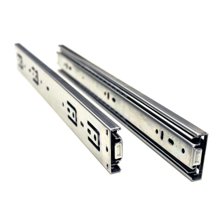 16 in. Full Extension Side Mount Ball Bearing Drawer Slide with Installation Screws (10-Pair)