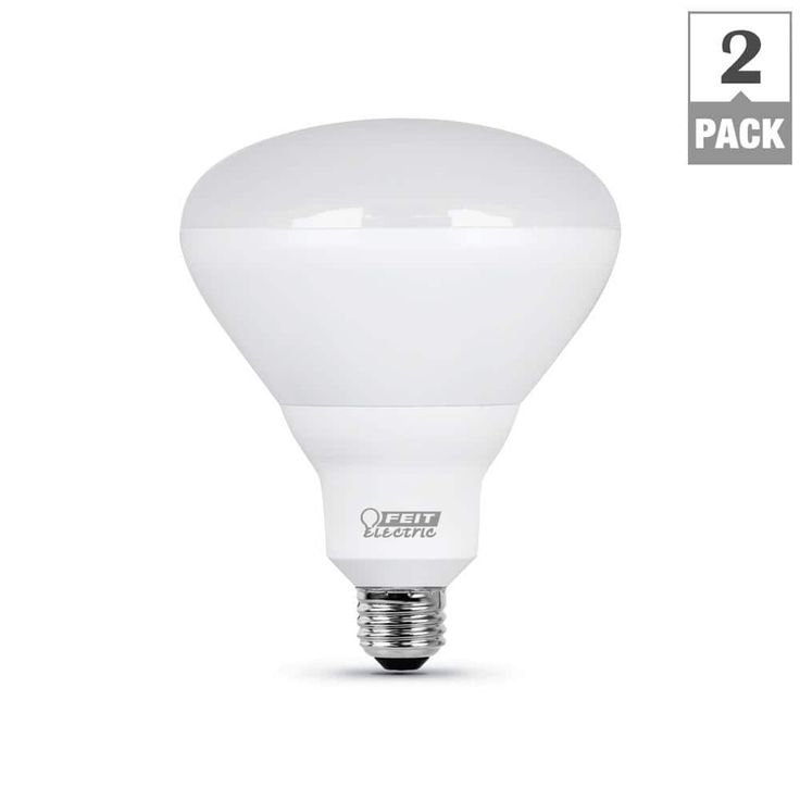 Feit Electric 65-Watt Equivalent BR40 Dimmable CEC Title 20 Compliant LED ENERGY STAR 90+ CRI Flood Light Bulb, Daylight (2-Pack)