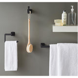 Venturi Toilet Paper Holder in Matte Black - Super Arbor