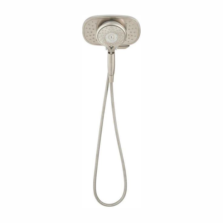 Spectra 4-spray 9.5 in. Dual Shower Head and Handheld Shower Head in Polished Chrome