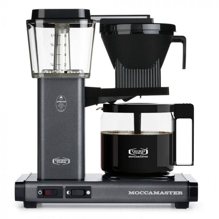 KBG 10-Cup Stone Grey Drip Coffee Maker