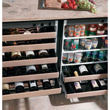 GE Profile 150-Can Capacity (5.3-cu ft) Residential Stainless Steel Freestanding Beverage Center