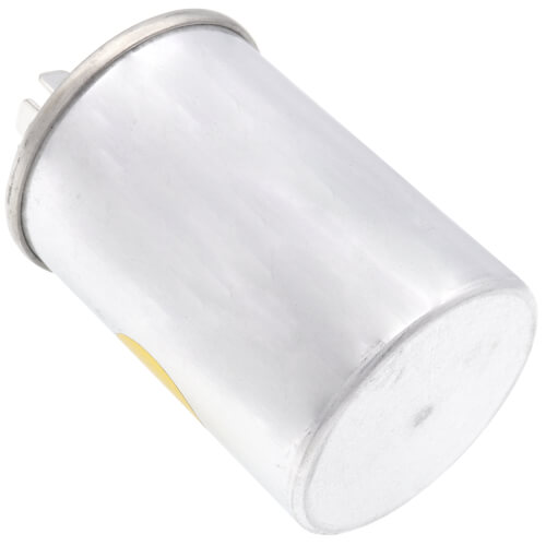 Nordyne 01-0026 capacitor - side view (Voltage: 370V; MFD: 15)