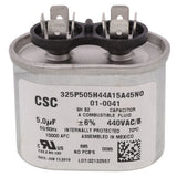 Nordyne 01-0041 capacitor - front view (Voltage: 440v; Product Type: Capacitor)