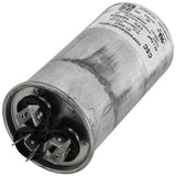 Nordyne 01-0097 capacitor - detail view (Voltage: 440v; MFD: 40/5)